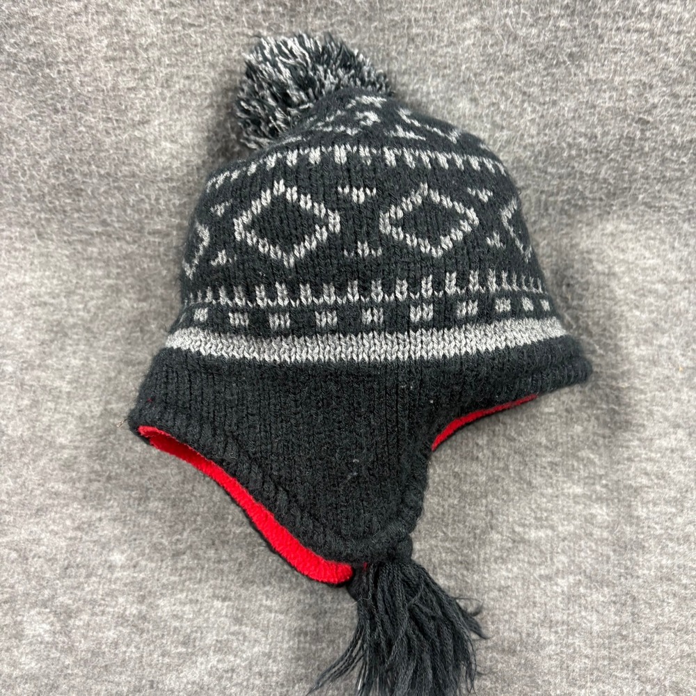 Kids Camo Fleece Trapper Hat w Mittens Set 2T-4T Winter Warm Playcore Practical - Picture 9 of 14